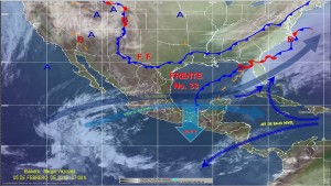Provoca Frente Frio 33 ambiente frio en el Norte, Noroeste, Oriente y Centro de México
