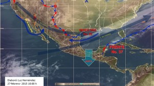 Se prevé continuaran lluvias fuertes en Sureste y Península de Yucatán