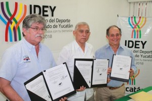 Firman convenio para realizar Copa Telmex en Yucatán