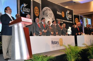 Inaugura gobernador Javier Duarte Reunión de Líderes Rotarios en México