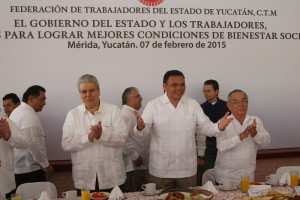 Pueblo y Gobierno coordinados continúan con el desarrollo económico de Yucatán: Rolando Zapata Bello