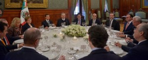 Se reunió el Presidente Peña Nieto con los Ministros de la Suprema Corte de Justicia de la Nación
