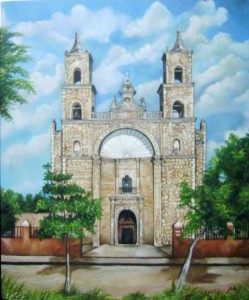Iglesias y conventos de Yucatán, obra que trasciende al artista