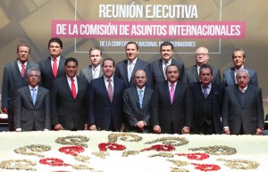 Participa el gobernador Roberto Borge en la reunión de Asuntos Internacionales de la CONAGO