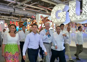 Acompaña Roberto Borge al Presidente Enrique Peña a  inauguración del 40 Tianguis Turístico en Acapulco 2015