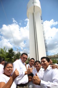 Mayor cobertura de agua potable para el oriente del estado de Yucatán