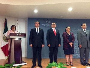 Anuncia la titular de la PGR Arely Gómez nuevos nombramientos