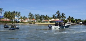 Resguarda Policía Estatal en Veracruz a bañistas durante Semana Santa