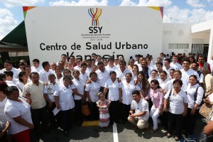 Entregan nuevo Centro de Salud Urbano de Kanasín