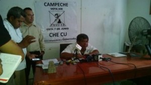 Exigimos al IEE Campeche más recursos para las campañas: Che Cu