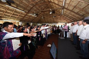Gobernador Velasco toma protesta al Segundo Consejo de Bienestar de San Antonio del Monte