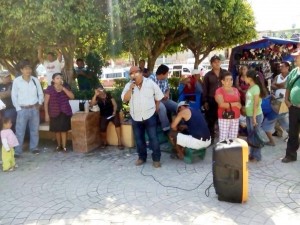 Visita Che Cu comunidades de Candelaria Campeche