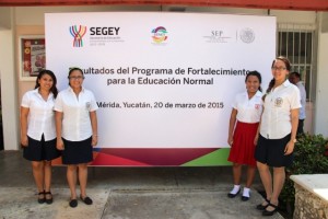 Por su calidad, las Escuelas Normales de Yucatán son reconocidas a nivel nacional