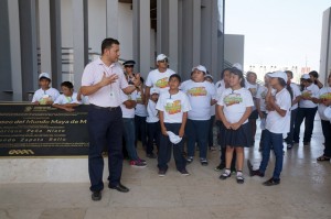 Disfrutan niñas y niños de San Marcos Nocoh del programa “Maravíllate con Yucatán”