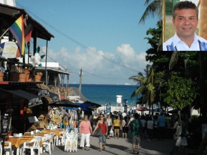 Actividad turística en Playa del Carmen, pilar de la economía: Mauricio Góngora