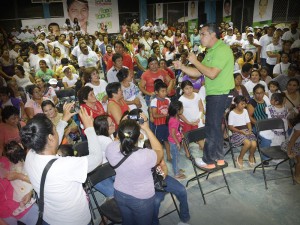 Las mujeres de Pomuch queremos como gobernador de Campeche a Alejandro Moreno