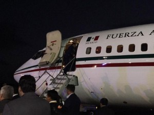 Sufre avión presidencial avería rumbo a Panamá