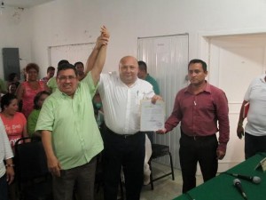 Se registra José Manuel Cerna Gil candidato del PVEM al Distrito 07 Centro