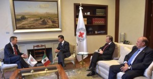 Recibe Enrique Peña Nieto al Presidente Internacional de la Cruz Roja, Peter Maurer