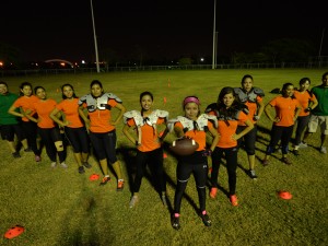 Listo el primer equipo femenil de futbol americano en Tabasco