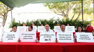 Presenta Nerio Torres Arcila las primeras 20 propuestas de campaña por Mérida
