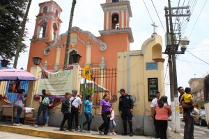 Implementa Seguridad Pública en Veracruz operativo en iglesias