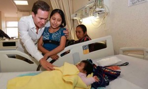 Dan de alta a 10 niños en Centro Médico de Chiapas
