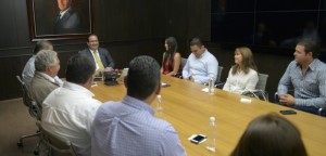 Se reúne gobernador Javier Duarte con el Comité Organizador de la Feria Ylang Ylang