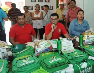 Compra de votos del Verde en Teapa, exhibe PRI