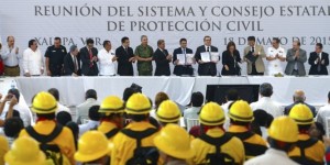 Preside Javier Duarte tercera Reunión del Sistema y Consejo Estatal de Protección Civil