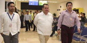Autoridades supervisan obras de ampliación y remodelación del Aeropuerto de Veracruz