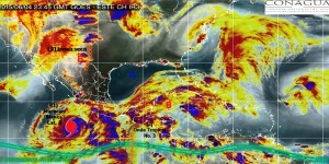 Lluvias fuertes por la onda tropical para el sureste