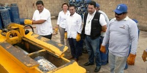 Supervisa PROCIV Yucatán destrucción de cilindros de gas LP