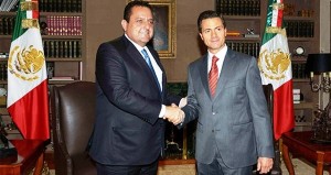 El Presidente Enrique Peña Nieto se reúne con gobernador electo de BCS