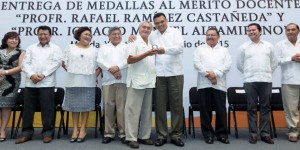 Maestros, motor de transformación educativa de Yucatán: Rolando Zapata Bello