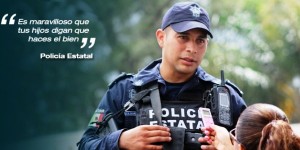 Es maravilloso que tus hijos digan que haces el bien: policía de Veracruz