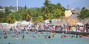 Turismo nacional e internacional en «Playa Bonita» Campeche