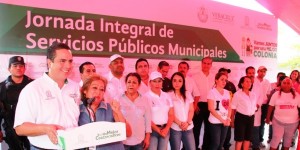 Arrancan Jornadas Integrales de Servicios Públicos Municipales en Coatzacoalcos