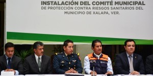 Instalan Comité Municipal de Protección contra Riesgos Sanitarios en Xalapa