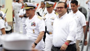 Reconoce Secretario de Marina solidaridad del gobernador Javier Duarte
