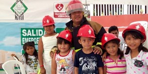 Continúa Feria Infantil de Protección Civil en Coatzacoalcos