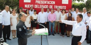 Nombran a Freddy Alonso Escobar nuevo delegado de Tránsito en Coatzacoalcos