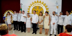 Nueva directiva del Club Rotario Mérida-Itzáes