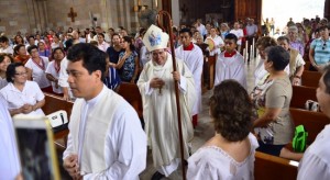 Celebran misa por la paz en Tabasco