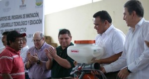 Más de 130 millones de pesos para mejorar producción del campo yucateco