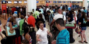 Tráfico de pasajeros nacionales incrementa más de 9 por ciento en Aeropuerto de Cancún