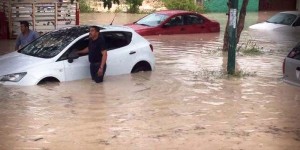 Sorprende lluvias, la capital de Campeche y causa desastre