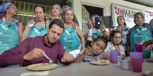 Garantizada alimentación en la Cruzada Nacional contra el Hambre: Enrique Peña