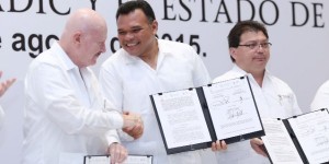 Firman convenio en Yucatán que reforzará trabajo para combatir adicciones