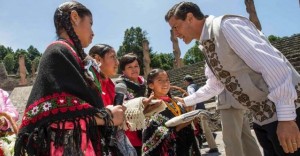Anuncia el Presiente Enrique Peña Nieto, servicios básicos para Pueblos Indígena